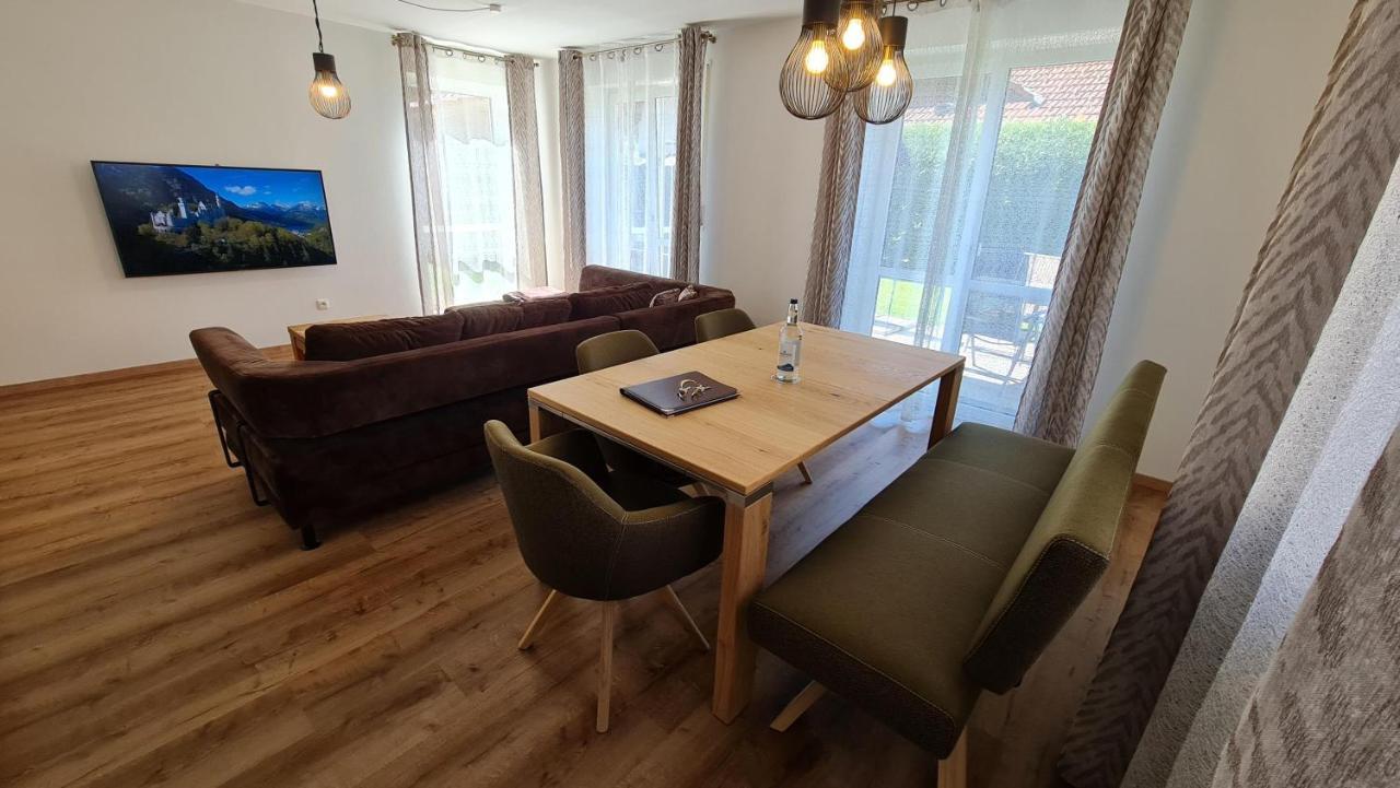 Alpina Sonnen-Appartements Fuessen Incl Xl-Sonnen-Terrasse & Koenigscard Dış mekan fotoğraf